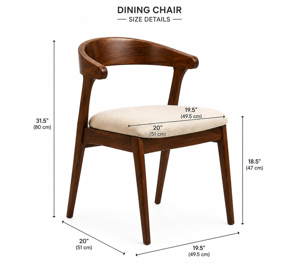 RFD - Royal Furniture Decor Sheesham Wood Dining Table with 10 Chairs
