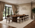 RFD - Royal Furniture Decor 10 Seater Dining Table with 10 Chairs, Sheesham Wood