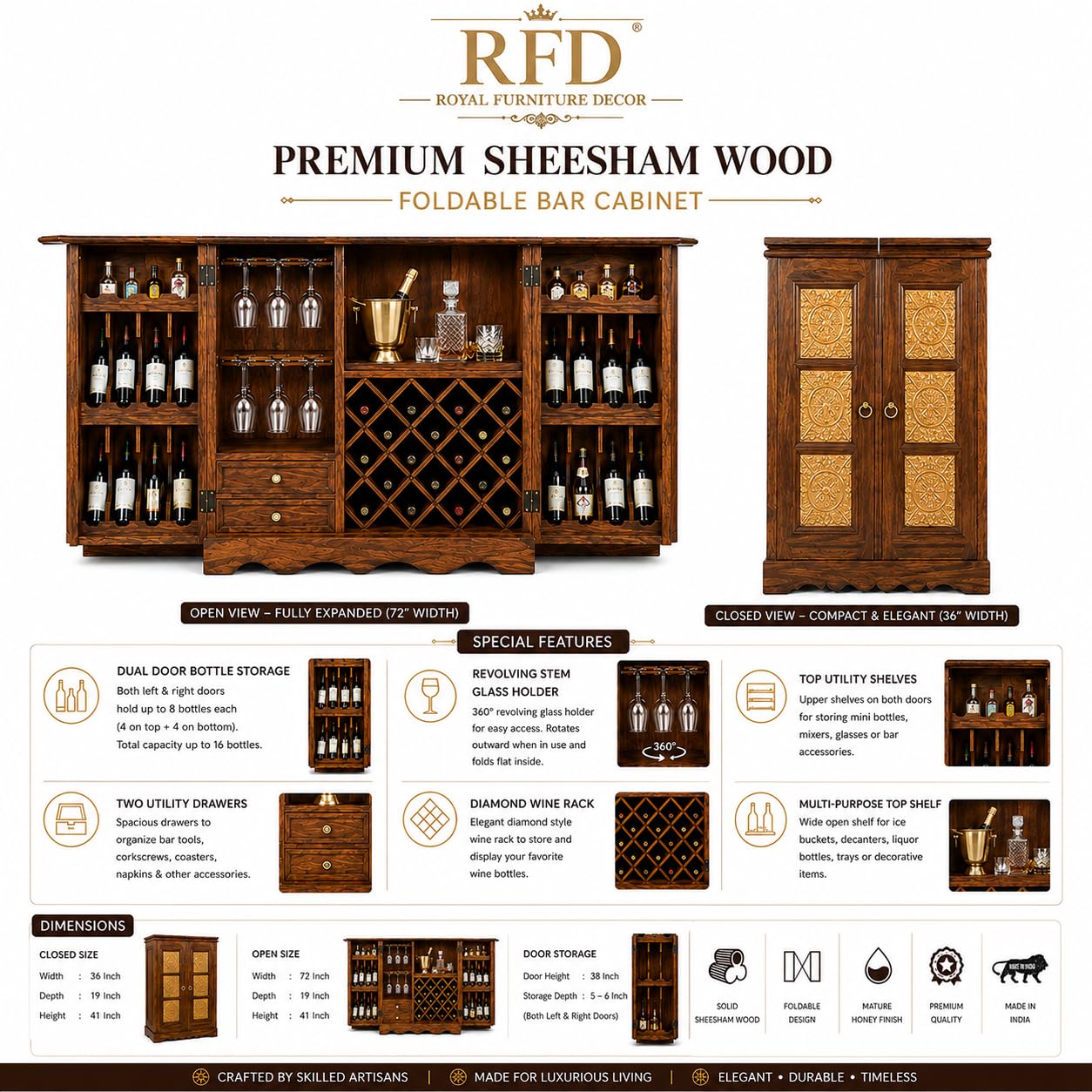 RFD Bar Cabinet