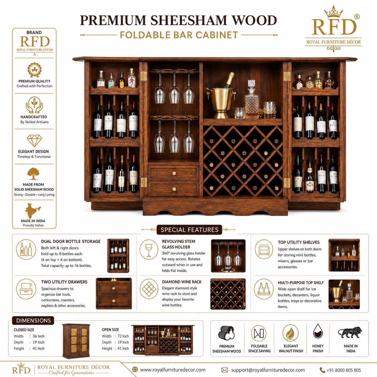 RFD Bar Cabinet