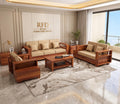 RFD - Royal Furniture Decor Sheesham Wooden 6 Seater Sofa Set