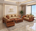 Royal Furniture Decor Sheesham Wooden 7 Seater Sofa Set