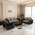 Royal Furniture Decor Sheesham Wooden 6 Seater Sofa Set
