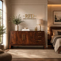 Royal Furniture Decor Wooden Sideboard Cabinet with 3 Drawers