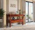 RFD - Royal Furniture Decor Console Table (Honey)