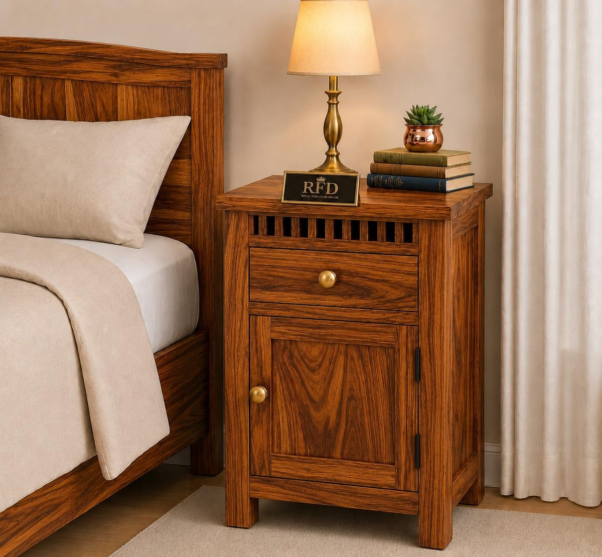 RFD - Royal Furniture Decor Night Stand (Natural)