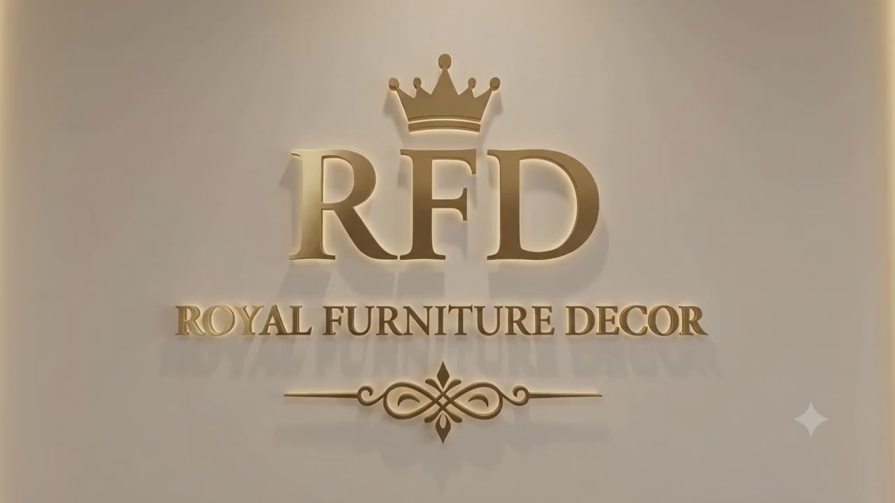 RFD Sheesham Wooden 6 Seater Sofa Set (3+2+1) Walnut Finish with Rosewood Cushion & Newspaper Holder