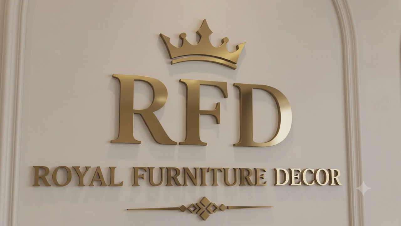 RFD Sheesham Wooden 5 Seater Sofa Set (3+1+1) with Rosewood Cushion & Newspaper Holder