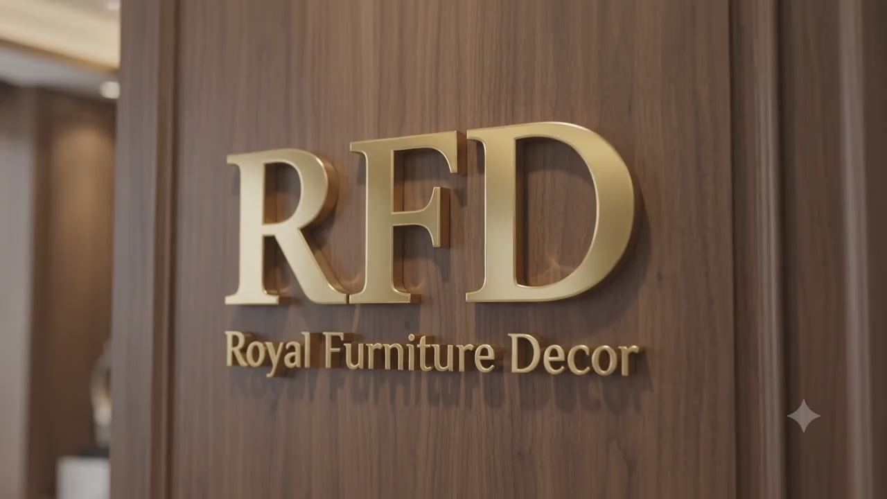 RFD Solid Wood 2 Drawer Console Table with Bottom Shelf | Dark Walnut Finish