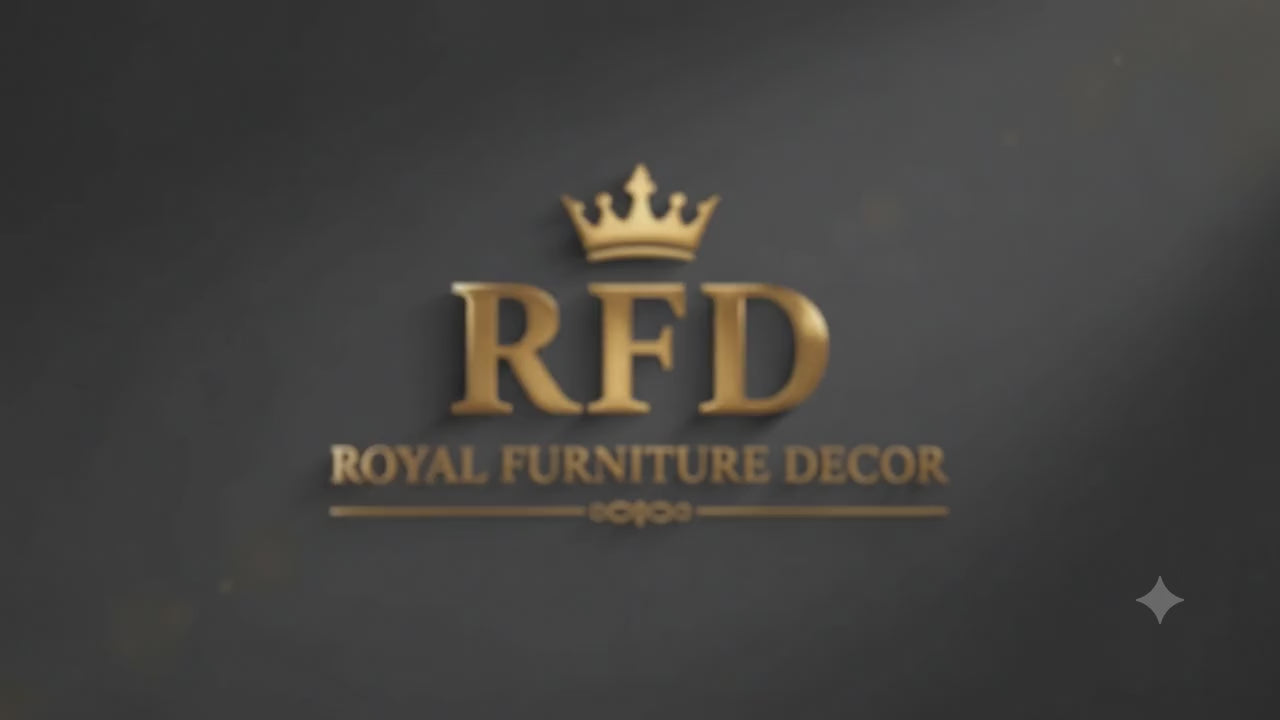 RFD Sheesham Wood King Size Hydraulic Bed with Headboard | Walnut Finish